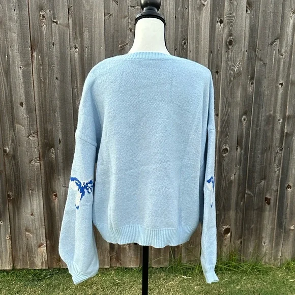 Oversized Bow Women's Sweater EUC - Picture 2 of 3